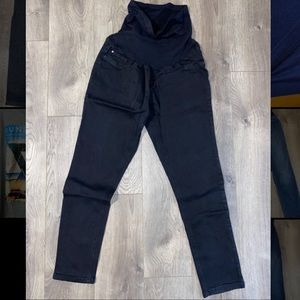 MATERNITY - Black Jeggings XL